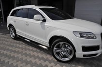 Audi Q7 2005-2015 Tubi Laterali (2 pz, Acciaio Inox) foto 1