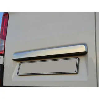 Modanatura sopra targa (senza telecamera, acciaio inox) foto 1