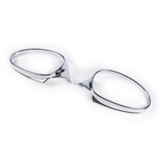 Cover Specchietti Cromate 2005-2008 (2 pz, ABS) BMW 3 Series E90/E91 2005-2011 foto 2