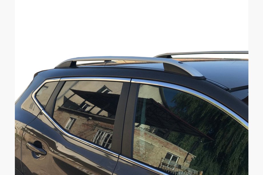 Nissan Qashqai 2014-2021 Barre Portatutto Skyport GREY Foto 3