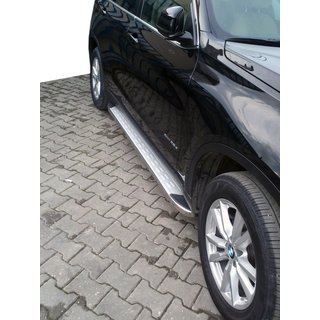 Pedane Laterali MsLine Omsa (2 pz, Alluminio)