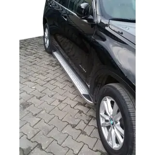 Pedane Laterali MsLine Omsa (2 pz, Alluminio) BMW X5 E70 2007-2013