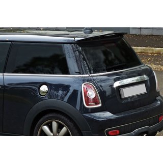 Modanatura cromata sopra targa R56 (acciaio inox) foto 1