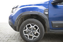 Renault Duster 2018-2024 Allargatori passaruota larghi (8 pz, ABS, effetto carbonio) foto 1