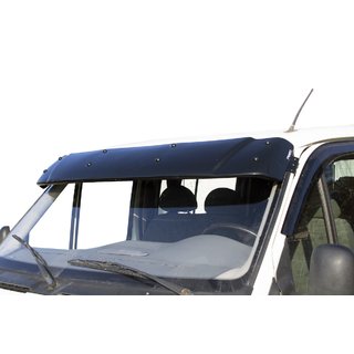 Visiera parabrezza (nero lucido, 5mm) Ford Transit 1991-2000 foto 1