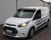 Ford Connect 2014-2021 Visiera parabrezza (nero lucido, 5mm) foto 1