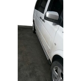 Pedane Laterali DOT-Line (2 pz, Alluminio) Mercedes Vito W639 2004-2014