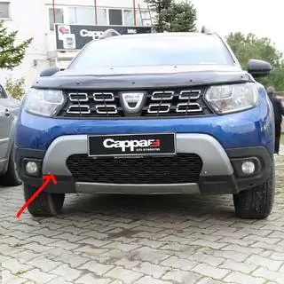 Copertura superiore paraurti anteriore (ABS, grigio) foto 1