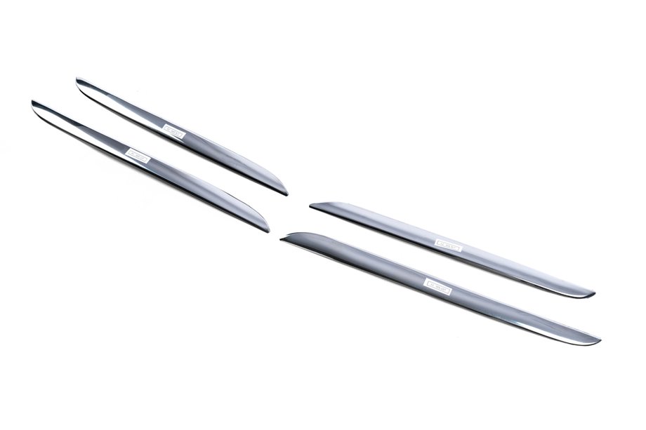 Mercedes C-class W205 2014-2021 Cornice griglia acciaio inox Image
