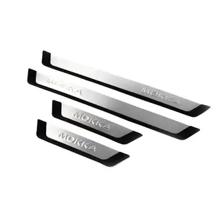 Battitacco OmsaLine (4 pz, acciaio inox) foto 1