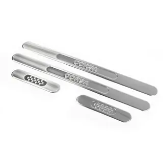 Battitacco OmsaLine acciaio inox