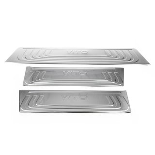 Battitacco interni OmsaLine (3 pz, acciaio inox) foto 1