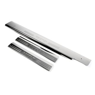 Battitacco interni OmsaLine (3 pz, acciaio inox) Mercedes Vito W638 1996-2003 foto 1