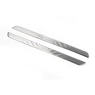 Battitacco interni OmsaLine (2 pz, acciaio inox)