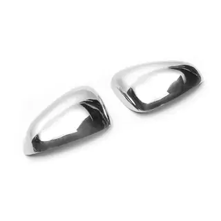 Calotte specchietti cromate (2005-2010, 2 pz, acciaio inox) foto 2