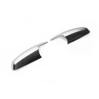 Coperture Specchietti (2 pz, Acciaio Inox) Hyundai Santa Fe 2 2006-2012 foto 3