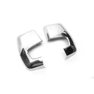 Coperture Specchietti (2 pz, Acciaio Inox) foto 3