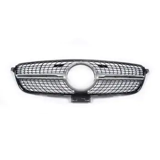 Griglia anteriore tuning (Diamond Silver) foto 2