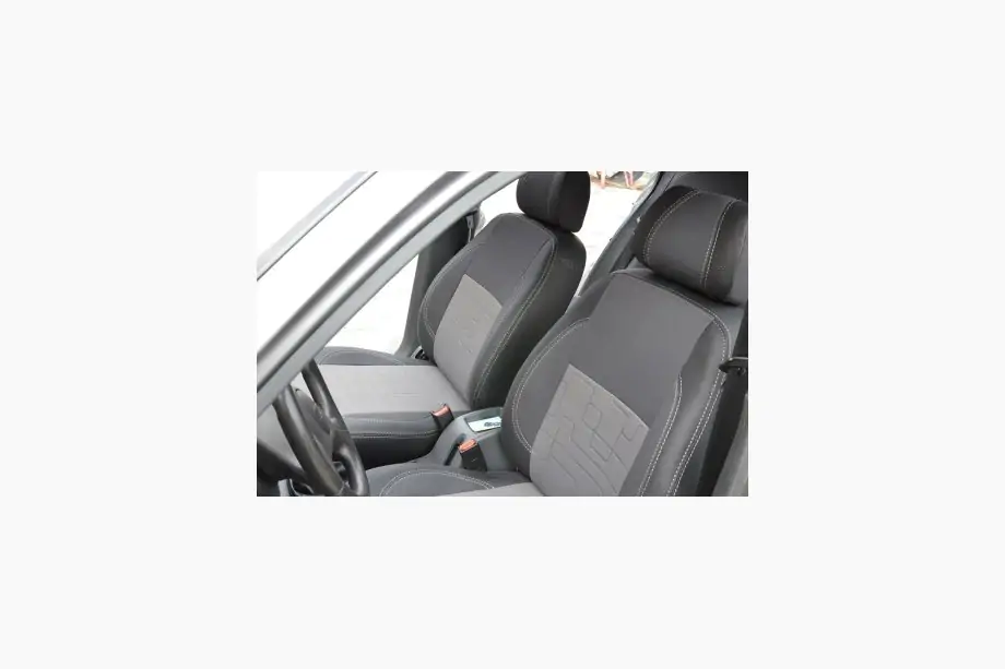 Daewoo Lanos 1998-2017 Coprisedi Auto (Eco Pelle+Tessuto, Premium) Image