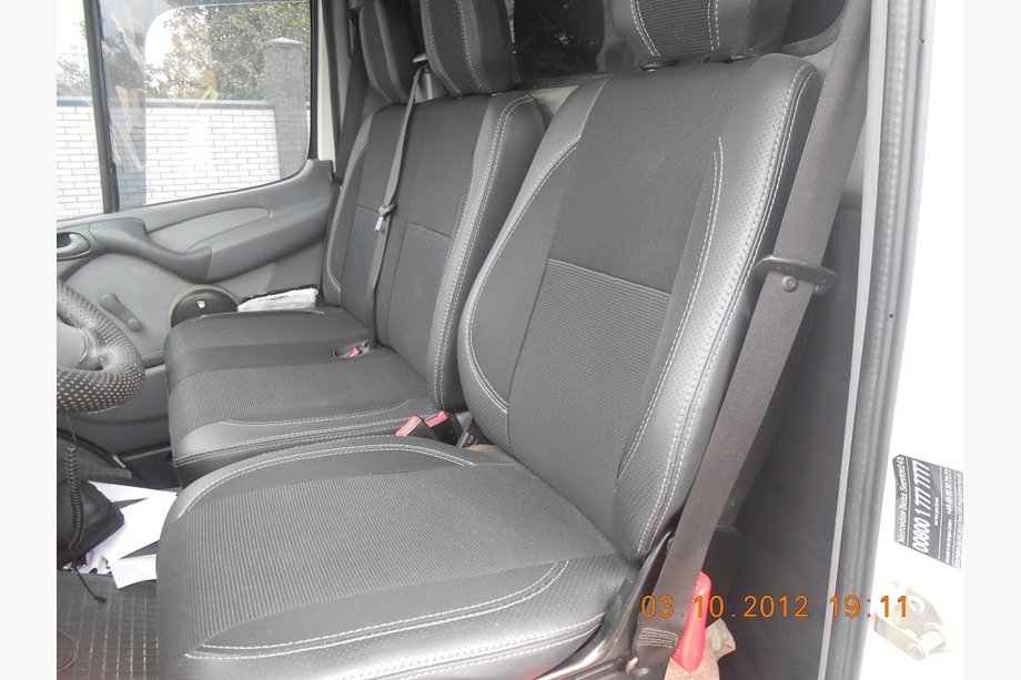 Volkswagen LT 1995-2006 Coprisedi Auto (Eco Pelle+Tessuto, Premium) 1↗2 Foto 2