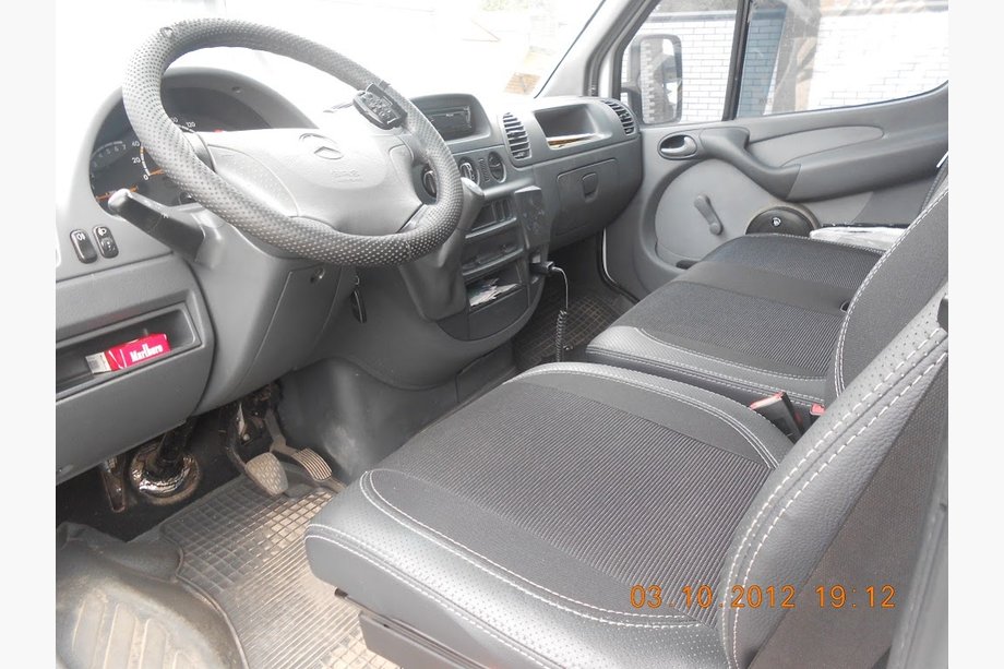Volkswagen LT 1995-2006 Coprisedi Auto (Eco Pelle+Tessuto, Premium) 1↗2 Foto 3