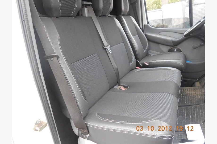 Volkswagen LT 1995-2006 Coprisedi Auto (Eco Pelle+Tessuto, Premium) 1↗2 Foto 4