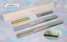 Daewoo Matiz 1998-2008 Battitacco Natanika Standard (4 pz, acciaio inox) foto 1