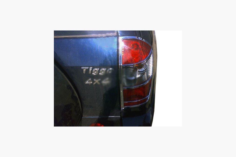 Chery Tiggo 1 2005-2016 Coperture Fanali Posteriori (ABS, Cromo) Image