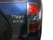 Chery Tiggo 1 2005-2016 Coperture Fanali Posteriori (ABS, Cromo) foto 1