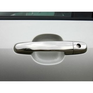 Coperture Maniglie Porta Cromate (4 pz, Acciaio Inox) foto 3