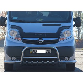 Parabullbar WT003-Plus (Acciaio Inox) Nissan Primastar 2002-2014 foto 2