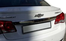 Chevrolet Cruze 2009–2015 Modanatura cromata sopra la targa (acciaio inox) foto 1