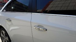 Chevrolet Cruze 2009–2015 Modanature Finestrini Acciaio Inox foto 3