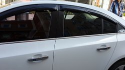 Chevrolet Cruze 2009–2015 Modanature Finestrini Acciaio Inox foto 4