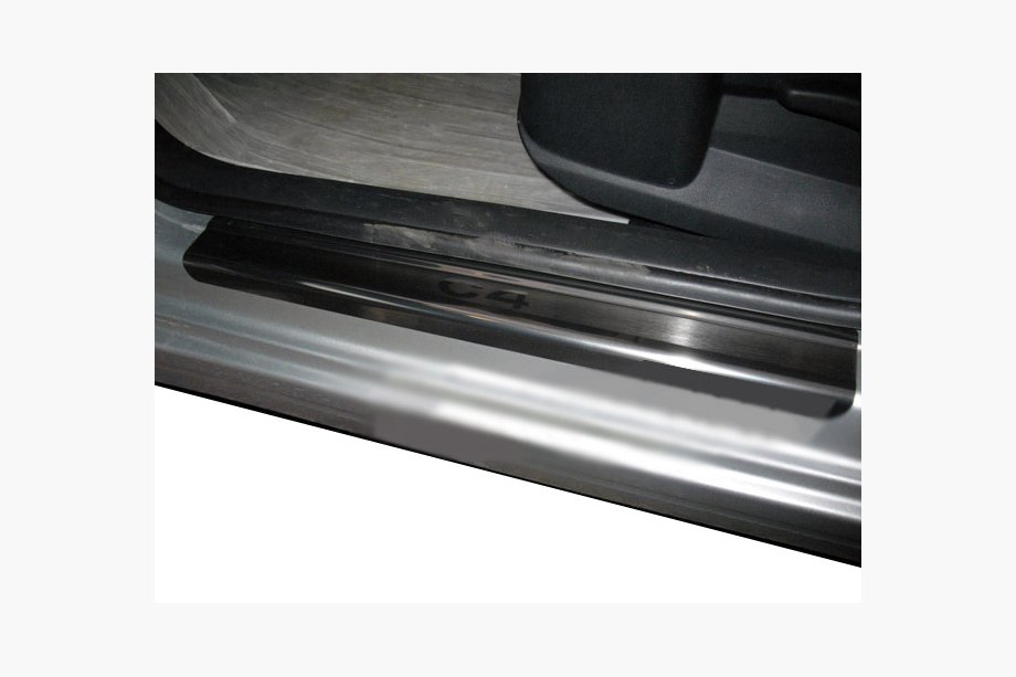 Citroen C-4 Picasso 2006-2013 Battitacco Natanko Premium (4 pz, acciaio inox) Image