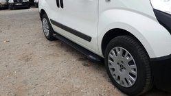 Citroen Nemo 2007-2017 Pedane Laterali Rainbow Black (2 pz, Profilo in Alluminio) foto 5