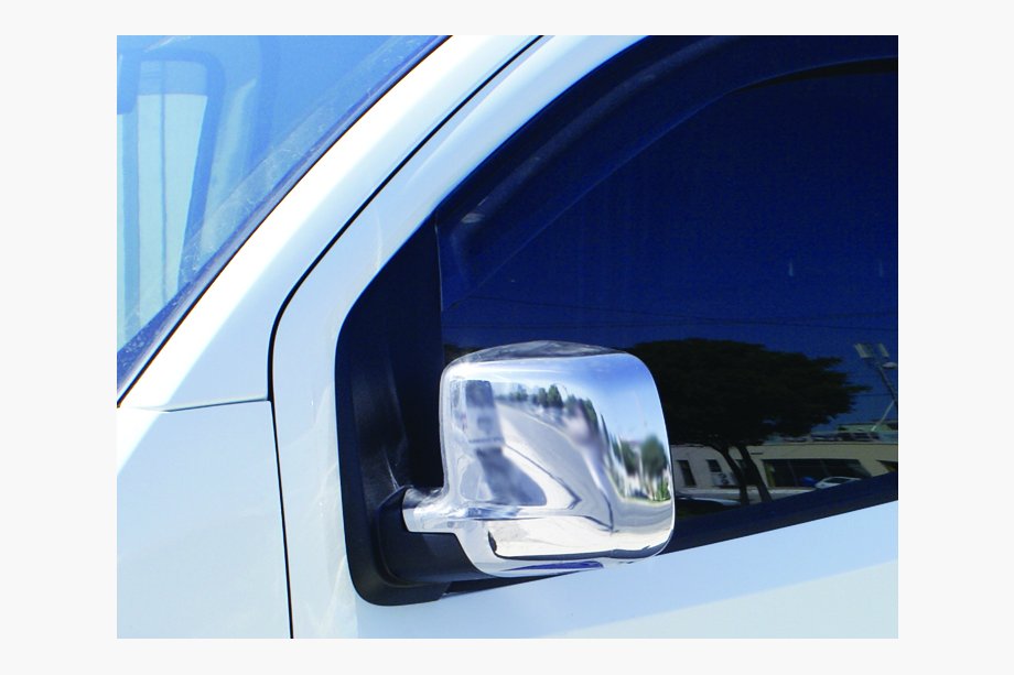 Citroen Nemo 2007-2017 Coperture Specchietti Cromate (2 pz) OmsaLine - Acciaio Inox Italiano Foto 7