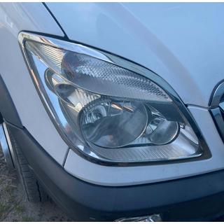 Coprifari (2006-2013, 2 pz, acciaio inox) Mercedes Sprinter W906 2006–2018 foto 1