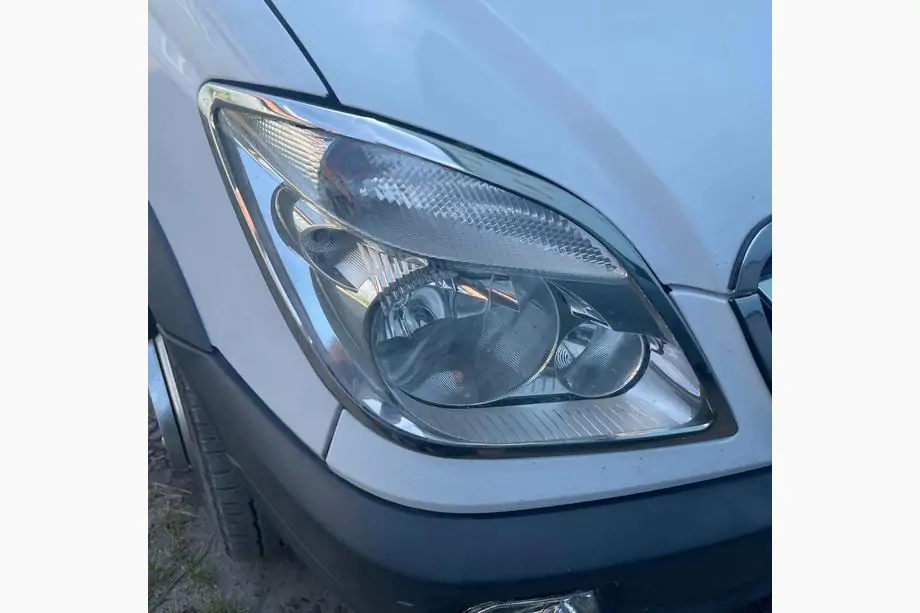 Mercedes Sprinter W906 2006–2018 Coprifari (2006-2013, 2 pz, acciaio inox) Foto 1