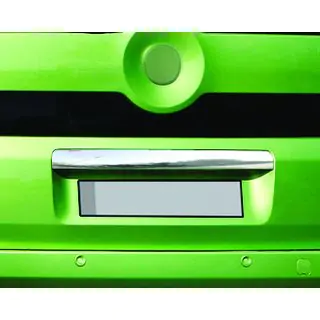Modanatura cromata sopra la targa (acciaio inox) foto 2