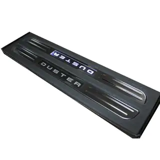 Battitacco wireless con illuminazione (2 pz, acciaio inox) foto 1
