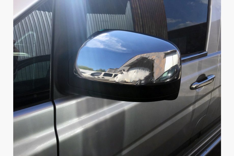Mercedes Viano 2004-2014 Cover Specchietti Cromate VITO 2010-2014 (2 pz) Foto 2