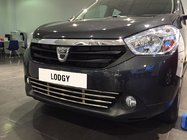 Renault Lodgy 2013-2022 Griglia paraurti acciaio inox foto 6