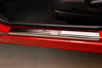 Daewoo Matiz 1998-2008 Coperture Battitacco NataNika Premium (4 pz, Acciaio Inox) foto 1