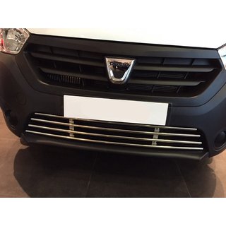 Griglia paraurti acciaio inox Dacia Dokker 2013-2022 foto 1
