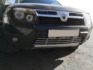 Renault Duster 2008–2017 Griglia inferiore monoblocco in acciaio inox foto 1