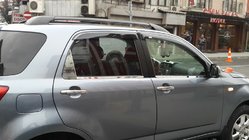 Daihatsu Terios 2006-2017 Coperture Maniglie Porta Cromate (4 pz, Acciaio Inox) foto 4