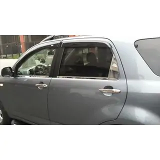 Cornici Esterne Finestrini Acciaio Inox (4 pz) Daihatsu Terios 2006-2017 foto 4