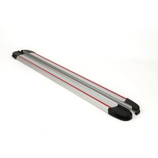 Pedane Laterali Maya Rosso-Grigio (2 pz, Alluminio) foto 3