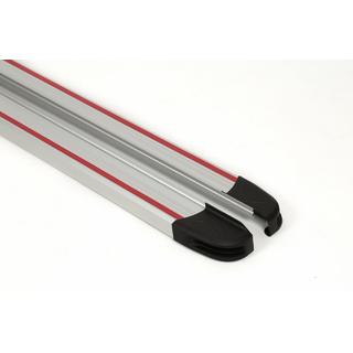 Pedane Laterali Maya Rosso-Grigio (2 pz, Alluminio) foto 2